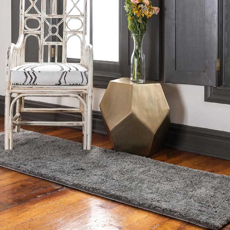 Thick Shaggy Large Rugs Non Slip Hallway Runner Rug Living Room Carpet Soft  Pile